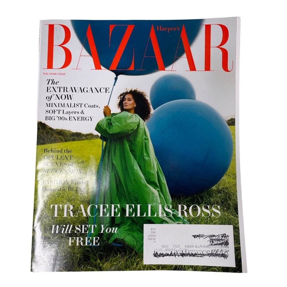Harpers Bazar Fashion Magazine Home Issue November 2021 Tracee Ellis Ross u